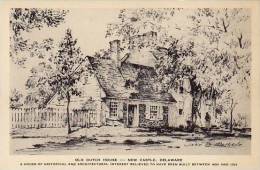 Delaware New Castle Old Dutch House Albertype - Otros & Sin Clasificación