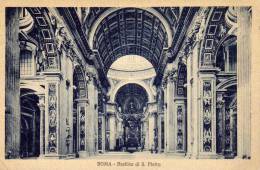 Intérieur D´église Et Autres - Roma - Basilica Di S. Pietro - San Pietro