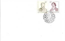 HUNGARY - 1994. FDC - Famous Hungarians - Novelist Josika,Poet Balassi  Mi 4292-4293. - FDC