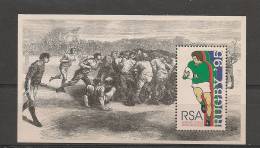 Sudafrica 1995, Mundial Rugby. - Unused Stamps