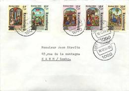 1986  Série Caritas 1986  Complète Sur Lettre - Briefe U. Dokumente