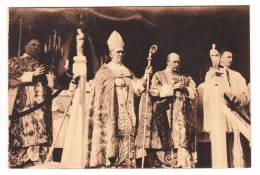 CPA - Binche Belgique - Congrès Eucharistique 1928 - Religion - Salut Pontifical - Animée Neuve État TB - 2 Scans - Binche
