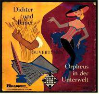 7" Zoll Single : Ouvertüren  - Orpheus In Der Unterwelt  - Dichter Und Bauer - Von Telefunken Nr. UX 4507 - 1960 - Oper & Operette