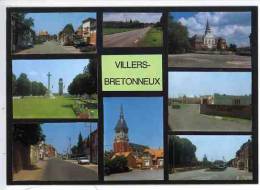 Villers Bretonneux  - Multivues Mairie église Rue Principale Monument Arrivée - Villers Bretonneux