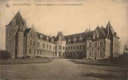 Belgique-Carte Postale-Ham Sur Heure-Facade Du Chateau De M. Le Comte D'Oultremont-nouveau ,2/ Scans - Ham-sur-Heure-Nalinnes
