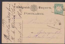 Ganzsachen P 6 ,Stempel Bellheim  29.6. (3126) - Entiers Postaux