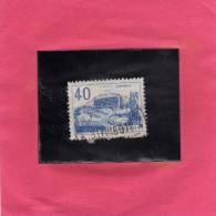 JUGOSLAVIA YUGOSLAVIA 1958 1959 TITOGRAD 40d USED USATO OBLITERE' - Used Stamps