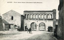 71-SAONE ET LOIRE- AUTUN  PORTE ST ANDRE  MONUMENT GALLO ROMAIN  ÉCRITE  ‹(•¿• )› - Autun