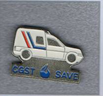 Pin´ S  Automobiles  Renault   Blanche, C G S T  SAVE - Renault