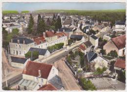 CPSM CREUSE 23  GOUZON Le Groupe Scolaire Et Vue Générale N°7 - Autres & Non Classés