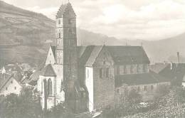 ALLEMAGNE.  KLOSTER UND KURSTADT ALPIRSBACH IM SCHWARZW.  KLOSTERKIRCHE.  ERBAUT 109561099.  GROS PLAN. - Alpirsbach