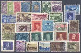 Liechtenstein 31 Stamps 1917-19656 USED - Gebraucht