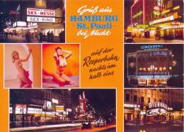 GERMANY - 1980s ? - HAMBURG - REEPERBAHN, ST. PAULI - RED LIGHT DISTRICT - PERFECT MINT QUALITY - Mitte