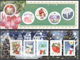 2008 JAPAN CHRISTMAS & NEW YEAR SHEETLET - Blocks & Sheetlets