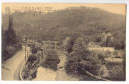 E1337 -  Trooz  -Vue Sur La Vesdre Et Le Vieux Château De La Fenderie - Trooz