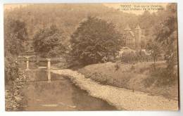 E1334 -  Trooz  -Vue Sur La Vesdre Et   Vieux Château De La Fenderie - Trooz