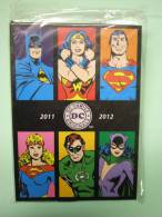 AGENDA SUPER HEROS DC Comics 2011/2012 Quick - Batman, Superman, Wonderwoman, Flash Gordon, Green Lantern, Catwoman... - Agenda & Kalender
