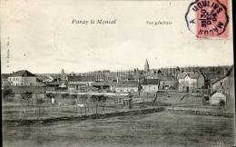 71-SAONE ET LOIRE- PARAY LE MONIAL  VUE GENERALE      ÉCRITE  ‹(•¿• )› - Paray Le Monial