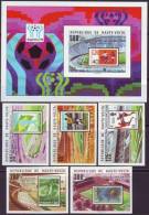 BURKINA FASO - HAUTE VOLTA - WORLD CUP 1978 ARGENTINA - IMPERF - WINNERS OVP - Stamps On Stamps  - **MNH - 1977 - 1978 – Argentine