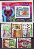 BURKINA FASO - HAUTE VOLTA - WORLD CUP 1978 ARGENTINA - IMPERF  - Stamps On Stamps  - **MNH - 1977 - 1978 – Argentine