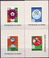 NIGER - WORLD CUP 1978 ARGENTINA -  LUX  BL  IMPERF - FLAGS  - **MNH - 1978 - 1978 – Argentine