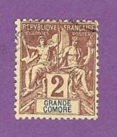 COLONIES FRANCAISES GRANDE COMORE TIMBRE N° 2  OBLITERE - Other & Unclassified