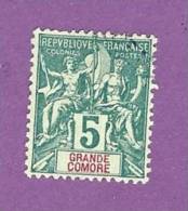 COLONIES FRANCAISES GRANDE COMORE TIMBRE N° 4  OBLITERE - Andere & Zonder Classificatie