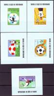 COTE  D IVOIRE -  - WORLD CUP 1978 - LUX  BL  IMPERF  - FOOTBALL  - **MNH - 1978 - 1978 – Argentine