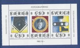 Sweden 1990 Facit # 1647-1649 HBL. Photography, MNH (**) - Nuevos