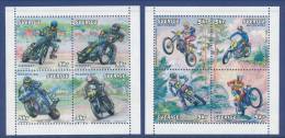 Sweden 2002 Facit # 2331-2338 From Booklet H544. Motor Sport, MNH (**) - Unused Stamps