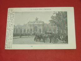 BRUXELLES -  La Gare Du Midi   -  1901    - (2 Scans)  - Très Bel état - Schienenverkehr - Bahnhöfe