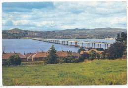 The Tay Road Bridge And Dundee From Newport, 1969 Postcard - Fife