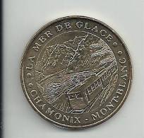 MONNAIE DE PARIS - HAUTE SAVOIE - CHAMONIX - MONT BLANC - LA MER DE GL - 2010 - SUP à FDC - 15 Grammes - Diamètre 33 M/m - 2010