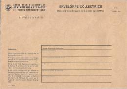 Luxembourg - Enveloppe De Service (enveloppe Collectrice) - Réexpédition D'envois De La Poste Aux Lettres - Other & Unclassified