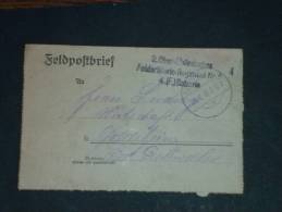 (2792-47) Feldpost Brief 2 Ober Elsass Feldartillerie Regt 51 WWI - Armee - Army -militaria - Sonstige & Ohne Zuordnung