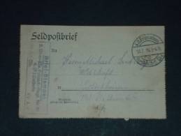 (2792-48) Feldpost Brief 2 Ober Elsass Feldartillerie Regt 51 WWI - Armee - Army -militaria - Sonstige & Ohne Zuordnung