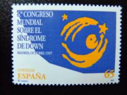 ESPAÑA SPAIN ESPAGNE 1997 SINDROME DOWN Edifil Nº 3517 ** Yvert Nº 3091 ** MNH - Handicap