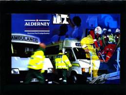 ALDERNEY - 2002  EMERGENCY MEDICAL SERVICES  PRESTIGE BOOKLET   MINT NH - Alderney