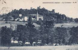 BRESSIEUX.  _  Le Coteau. A La Cime Ancien Chateau Et Ses Tours. - Bressieux