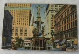 CINCINNATI Ohio - Taylor Davidson Fontain 5th Street - Fountain Square Carew Tower Hannon - Cincinnati