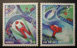 NORUEGA 1997 - CAMPEONATO DEL MUNDO DE SKI - YVERT Nº 1199-1200 - Unused Stamps