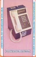 United Kingdom - IPL013, Autelca, Westminster Payphone, 100 Units, 11/89, 2.600ex - Bedrijven Uitgaven