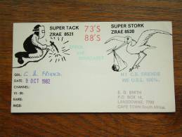 SUPER TACK - SUPER STORK E.D. Smith Lansdowne ( South Africa ) Anno +/- 1982 ( Zie Foto Voor Details ) - CB-Funk