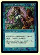 Karte Magic The Gathering  -  Enchant Creature  - Diplomatic Immunity  -  Englisch - Autres & Non Classés