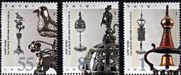 ISRAEL 1990 NEW YEAR / SILVER SPICE BOXES   MNH - Nuevos (con Tab)