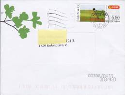 Denmark KØBENHAVN 2011 Cover Brief ATM / Frama Label Franking Valmuemark, Mols - Timbres De Distributeurs [ATM]