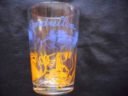 Verre  Walt  Disney     Cendrillon - Verres