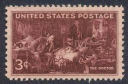 1947 USA "The Doctor" House Calls Stamp Sc#949 Physician Disease - First Aid