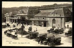 06 - NICE - La Gare - BELLE ANIMATION - Treinverkeer - Station