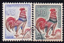 FRANCE   1962-65  Y.T. N° 1331  1331A   Oblitéré - 1962-1965 Cock Of Decaris